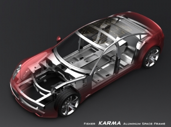 Fisker Karma鋁車(chē)身骨架